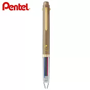 Pentel i+Clena 三用多色筆 淺棕色