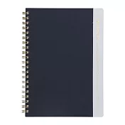 【Mark’s】EQUINOX簡約色塊筆記本A5 ‧黑色