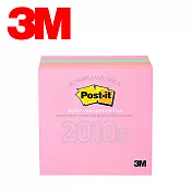 3M  40週年紀念版狠黏便條紙磚 混色紫色系