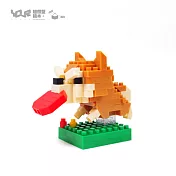 【YourBlock微型積木】柴柴日常系列- 柴想出去玩 (附膠水)