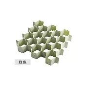 【Cap】可剪裁式蜂巢收納隔板(8入/組) 綠色