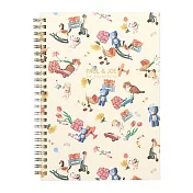 【Mark’s】PAUL & JOE 線圈筆記本A5 ‧  玩具