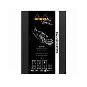 【Rhodia|Touch】瑪雅上掀式繪本_A5_CND_120g_50張_黑皮