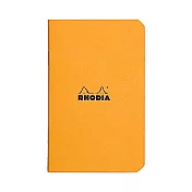 【Rhodia｜classic】staplebound notebook騎馬釘筆記本_A7_5x5方格_80g_24張_橘皮