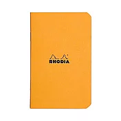 【Rhodia｜classic】staplebound notebook騎馬釘筆記本 A7 5x5方格 80g 24張 橘皮