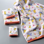 【日本丸真】SOU SOU京都新和風今治無撚小方巾 (椿花)