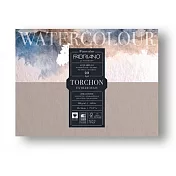 【Fabriano】Torchon水彩本,粗目,300G,30.5X45.5,20張,25%棉,四邊封膠