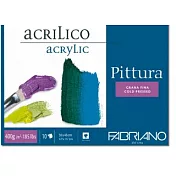 【Fabriano】Pittura壓克力畫本,CP,400G,25X35,10張