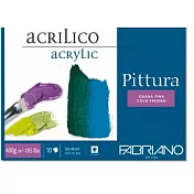 【Fabriano】Pittura壓克力畫本,CP,400G,30X40,10張