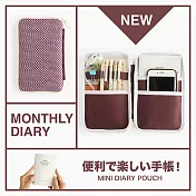 leewu 京都季彩｜手帳燒餅包 ‧鹿仔紋