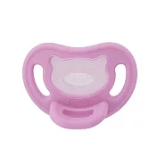 【Pigeon貝親】Soft Buddy全矽膠安撫奶嘴/  L號-玫紅