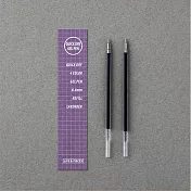 (2袋1包)LIVEWORK LIFE & PIECES 中性筆芯0.4 LAVENDER