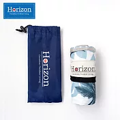 【Horizon 天際線】登山便攜防潮野餐墊 椰風藍調