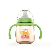 【Pigeon貝親】迪士尼PPSU階段式訓練奶嘴杯_ 綠色維尼