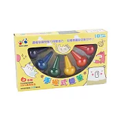 樂彩森林 手握式蠟筆- 繽紛6色組