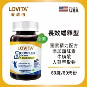 Lovita愛維他 男性長效緩釋型B群素食30錠
