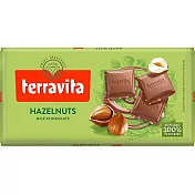 【Terravita】榛果巧克力 100g (添加植物油)(到期日2024/10/31)