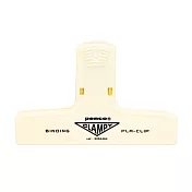 【日本HIGHTIDE】Penco 復古塑膠夾 ‧ 象牙白