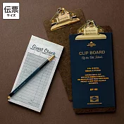 【日本HIGHTIDE】Penco 復古板夾 長型 ‧ 金色