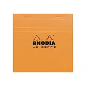 【Rhodia|Basic】N°14上掀式筆記本_11x17cm_5x5方格_80g_80張_ 橘皮
