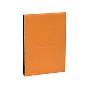 【Rhodia｜Boutique】ePUREN°12 帶筆插封套_8.5x12cm_ 5x5方格_80g_80張_橘皮