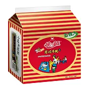 統一麵(到期日2024/10/6) 蔥燒牛肉風味(5包/袋)