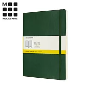MOLESKINE 經典軟皮筆記本 (XL) -方格綠