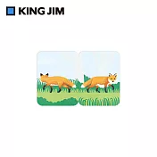 【KING JIM】可站立便利貼 動物款 L 狐狸 (3580-004)