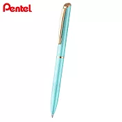 PENTEL ENERGEL ES 極速高級鋼珠筆 粉彩色系筆盒裝 粉綠
