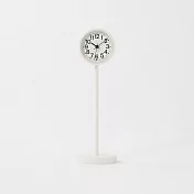 [MUJI無印良品]公園時鐘/迷你/ 白