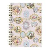 【Mark’s】PAUL & JOE 線圈筆記本A5 ‧ 復古獎章