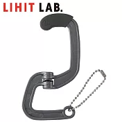 LIHIT LAB A-7791耐磨包用S型掛鉤 黑色