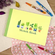 【Conifer】25K柔伊插畫繪圖本 -園藝