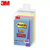 (2入1包) 3M POST-IT 利貼狠黏便條紙 4色 7.6x5cm  MC-3