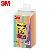 (2入1包) 3M POST-IT 利貼狠黏標籤紙 4色 7.6x2.5cm MC-1