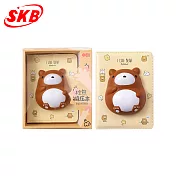 SKB 舒壓筆記本  棕熊