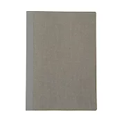 [MUJI無印良品]上質紙易開筆記本(橫線縱向點狀)/80張.A5.淺灰