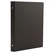 [MUJI無印良品]活頁資料夾/26孔.B5.深灰