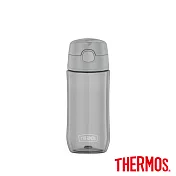 【THERMOS膳魔師】彈蓋輕水瓶470ml- 灰色(GP4040CG)