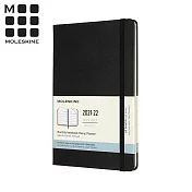 MOLESKINE 2021-2022經典月間手帳18M (L型) -黑