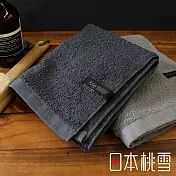 【日本桃雪】御選厚男人大毛巾  (濃灰) | 鈴木太太公司貨