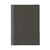 [MUJI無印良品]筆記本(5mm方格).線裝/30張.B5.深灰