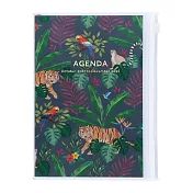 【Mark’s】2022直式週記事收納手帳B6 ‧ 叢林黑