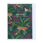 【Mark’s】2022直式週記事收納手帳A6 ‧ 叢林黑