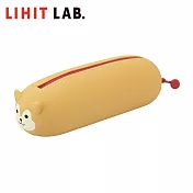 LIHIT LAB A-7800 橫式筆袋-大 柴犬