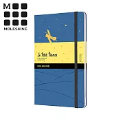 MOLESKINE 小王子限量筆記本 (L型) -藍(橫線)