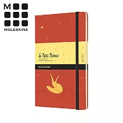 MOLESKINE 小王子限量筆記本 (L型) -橘(空白)