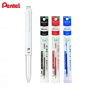 (1筆3芯)PENTEL BGH3 i+三色筆管  白