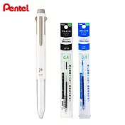 (1筆2芯)PENTEL BGH5-D i+simple code五色筆管  灰褐