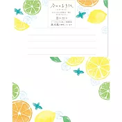 【Wa-Life】今日的美濃和紙信紙組 ‧ 柑橘